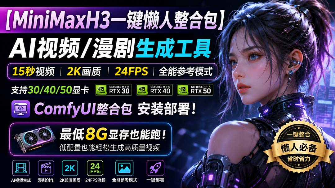 AI视频/漫剧生成工具，懒人专属一键生成